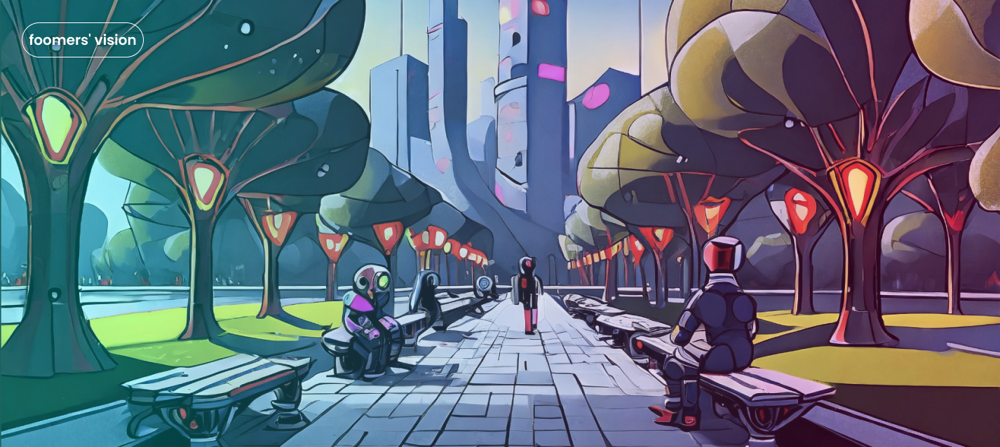 Foomers' vision of a sunny city